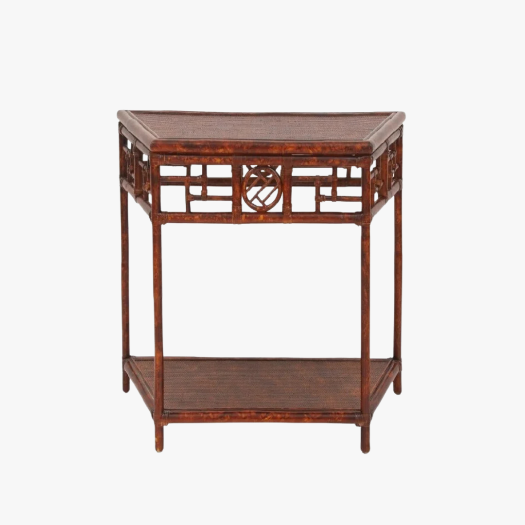 Petite table demi-lune Tortue Pagode