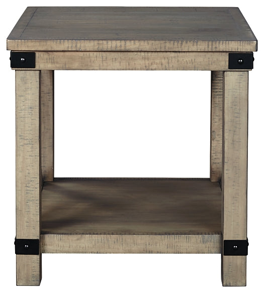 Table d'appoint rectangulaire Aldwin