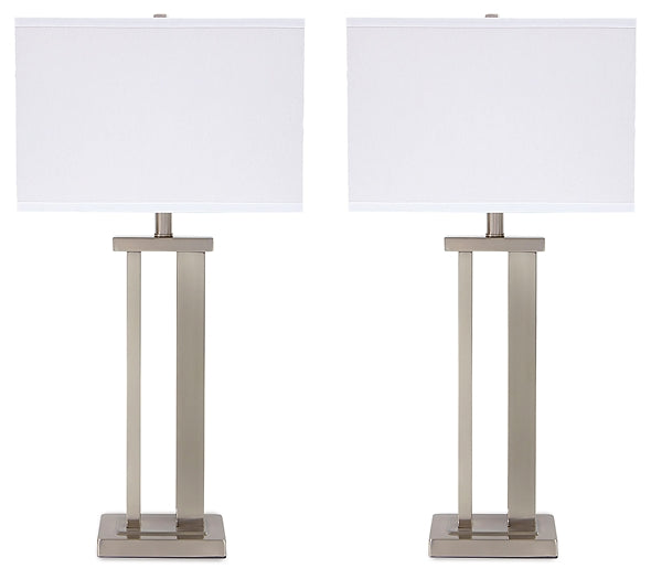 Lampe de table en métal Aniela (2/CN)