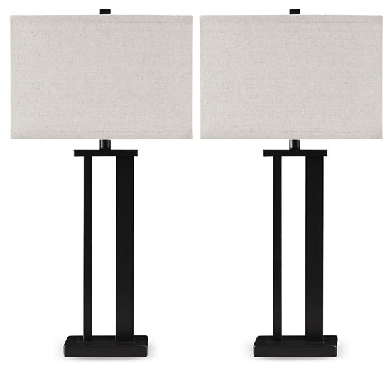 Lampe de table en métal Aniela (2/CN)