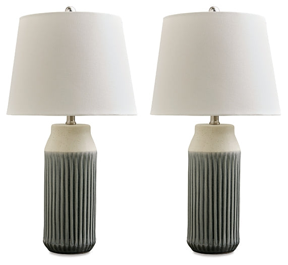Lampe de table en céramique Afener (2/CN)