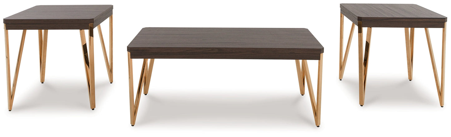 Ensemble de tables d'appoint Bandyn (3/CN)