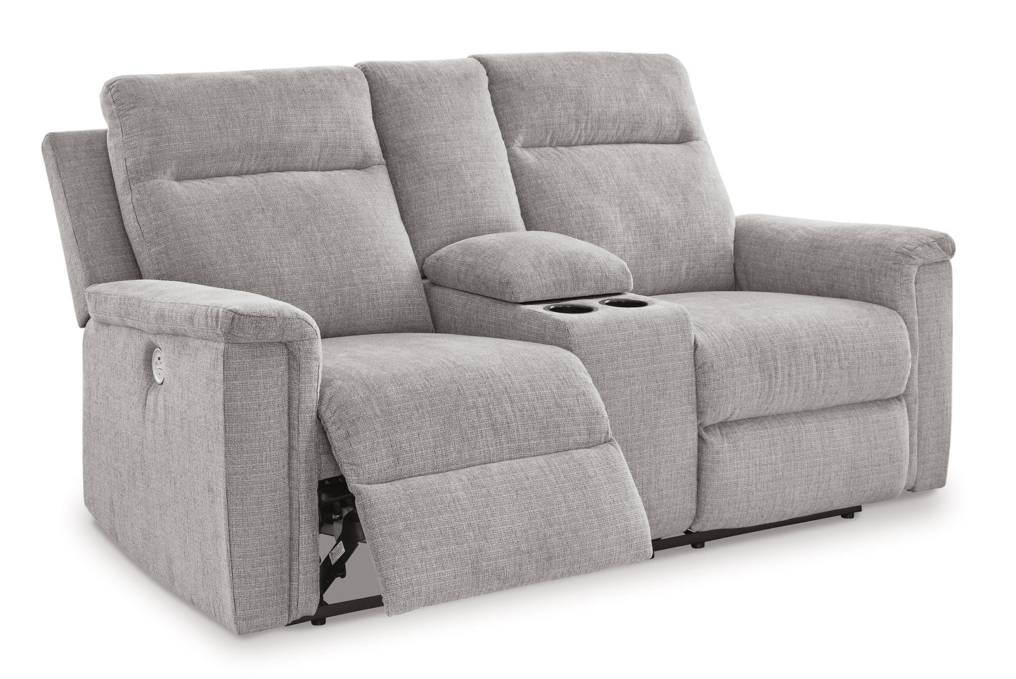 Causeuse Barnsana DBL REC PWR avec console