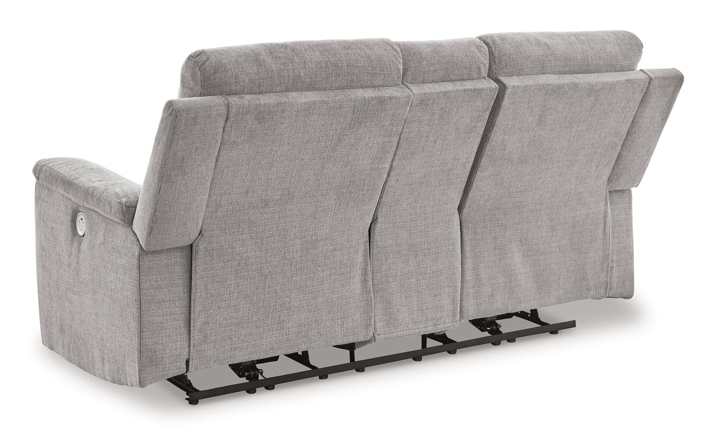 Causeuse Barnsana DBL REC PWR avec console