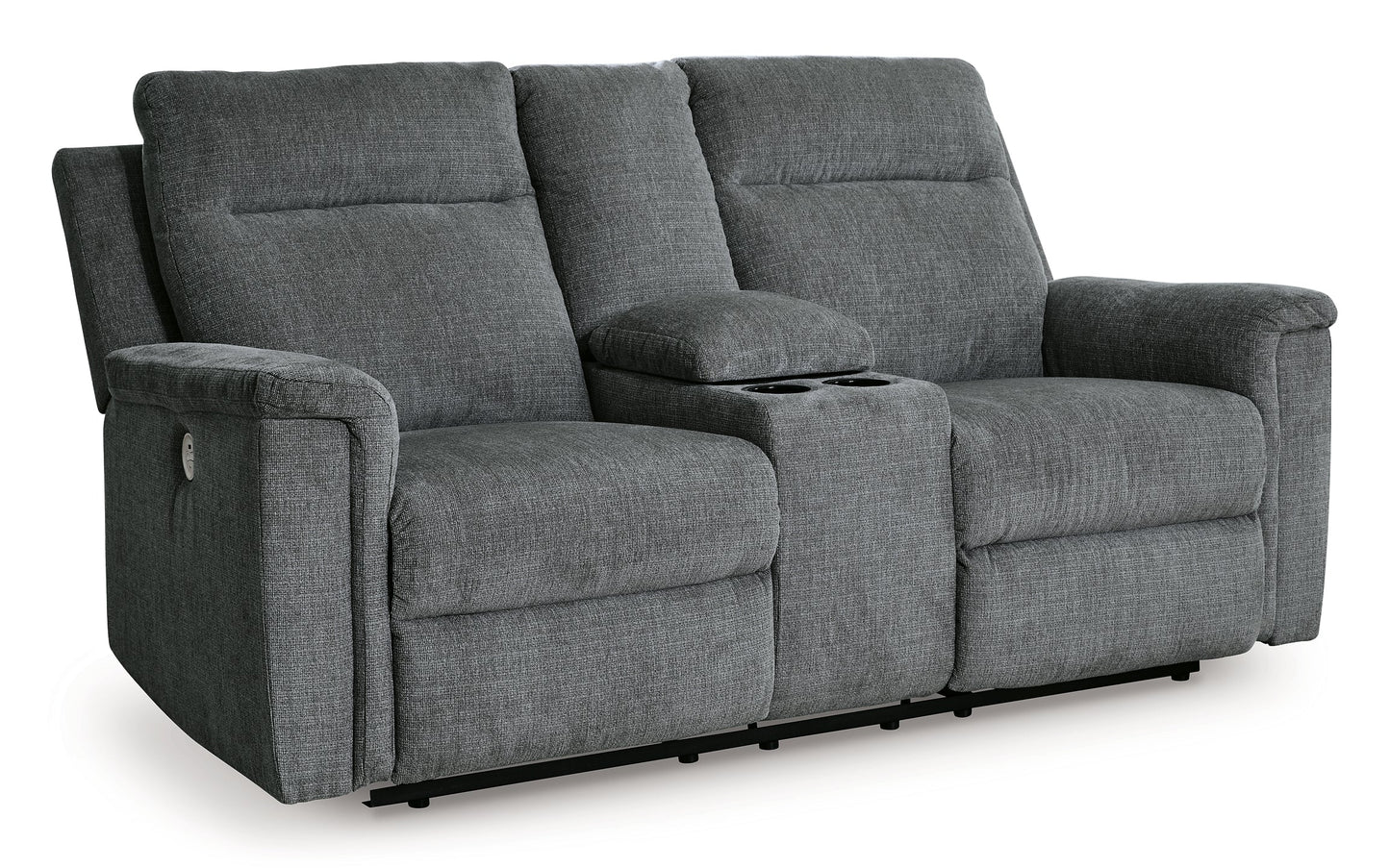 Causeuse Barnsana DBL REC PWR avec console