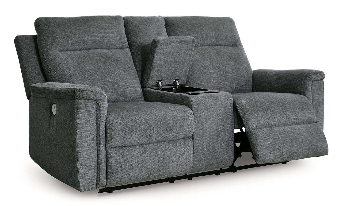 Causeuse Barnsana DBL REC PWR avec console