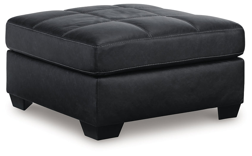 Pouf d'appoint surdimensionné Barlin Mills