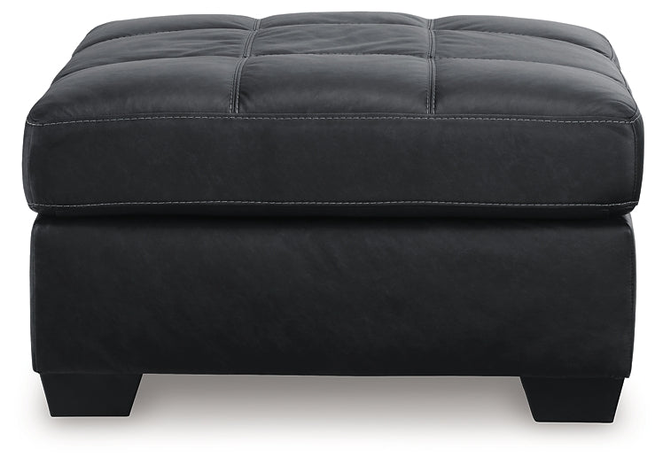 Pouf d'appoint surdimensionné Barlin Mills