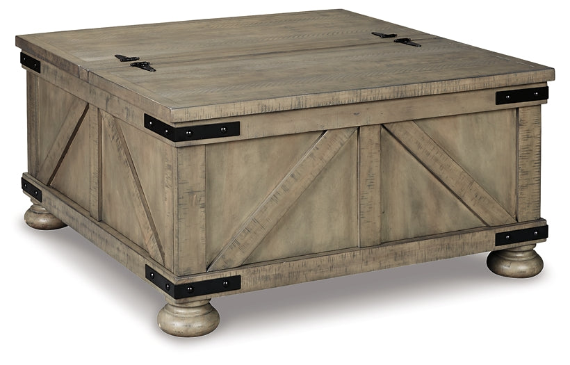 Table basse Aldwin avec rangement
