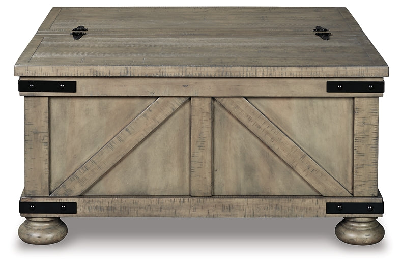 Table basse Aldwin avec rangement