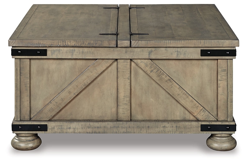Table basse Aldwin avec rangement