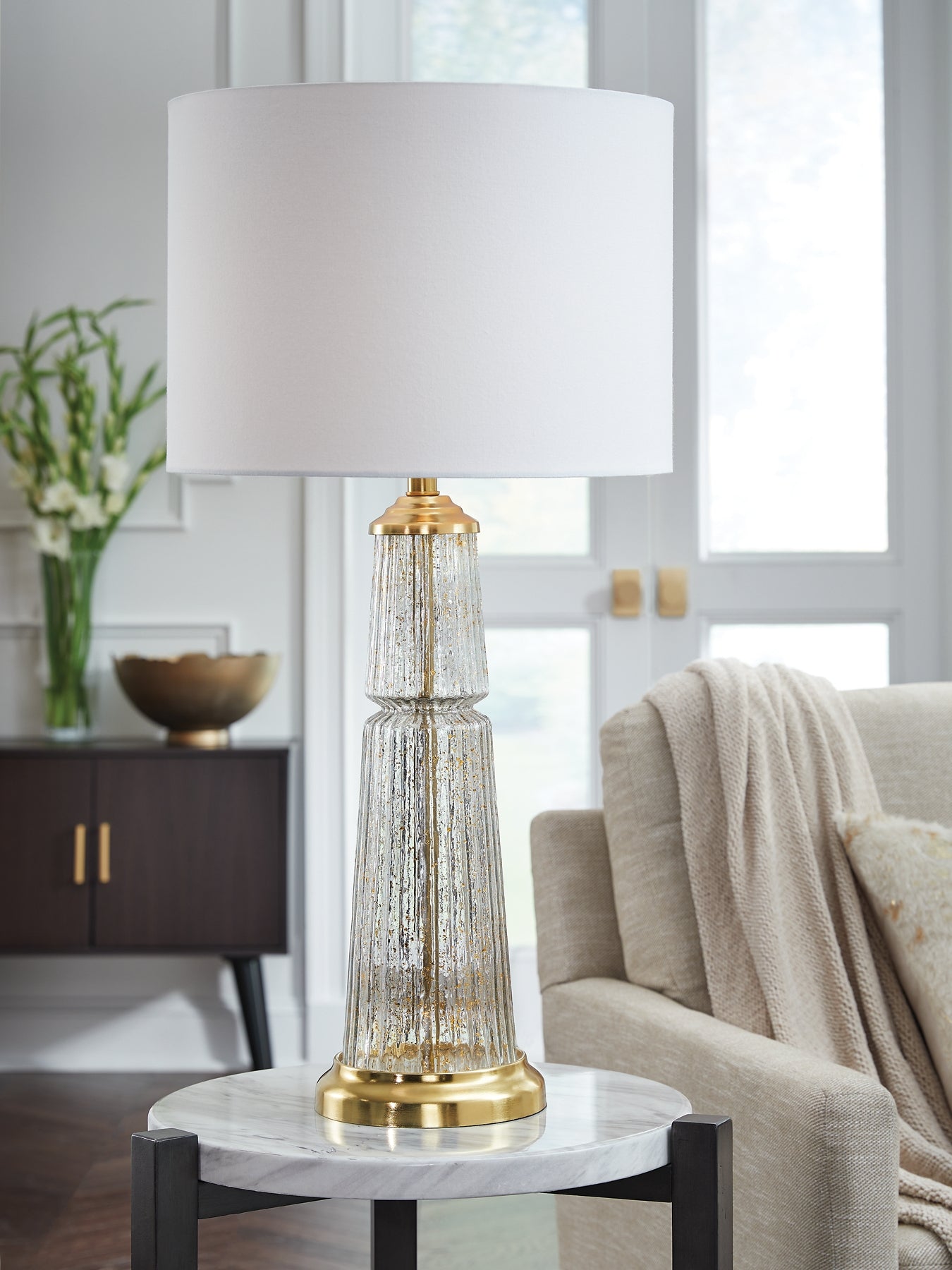 Lampe de table en verre Bakersboro (1/CN)