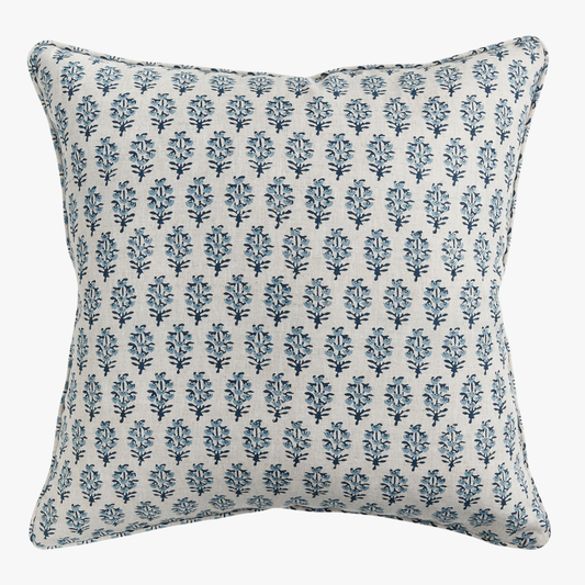 Housse de coussin Ashfa Azure