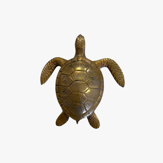 Presse-papier tortue marine en laiton