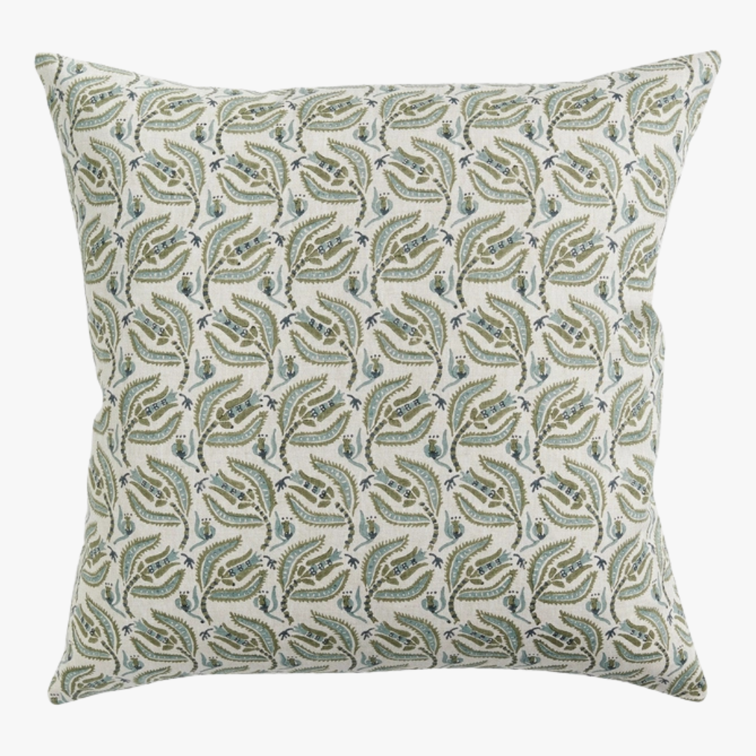 Housse de coussin Broccato couleur ardoise