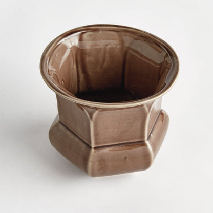 Jardinière Calixte Brown