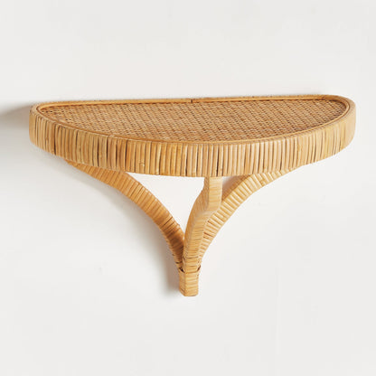 Support mural en rotin Cambria