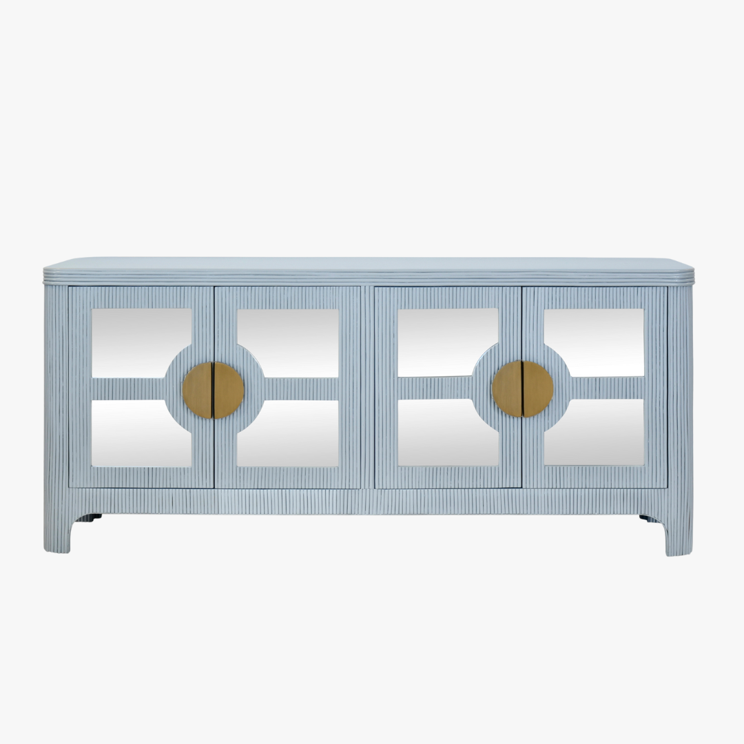 Buffet bleu clair du Cap