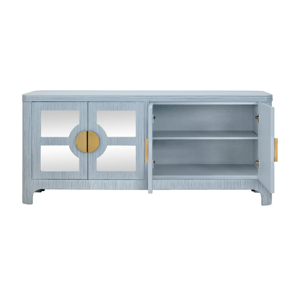 Buffet bleu clair du Cap