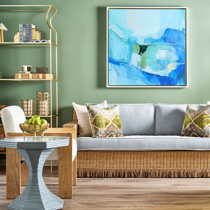 Table d'appoint bleu clair Cape