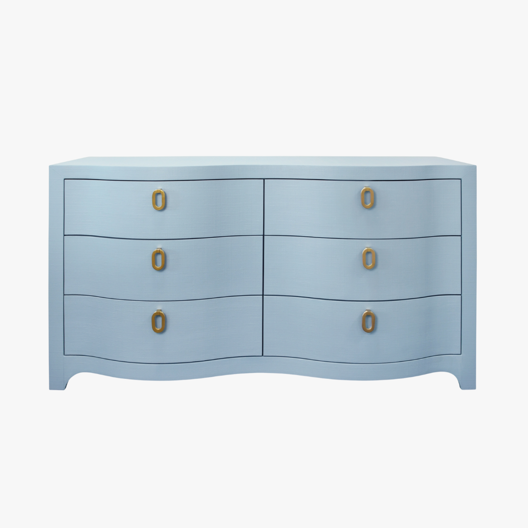 Commode Castella bleu clair