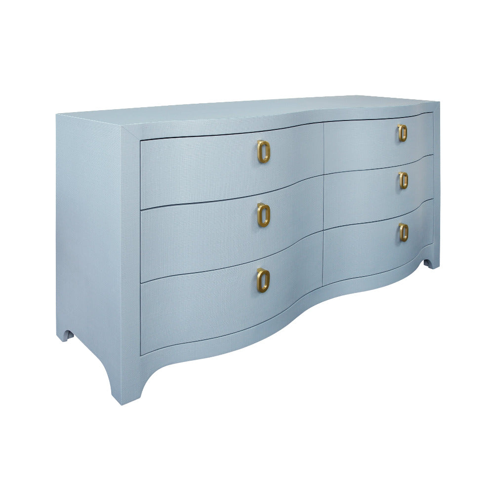Commode Castella bleu clair