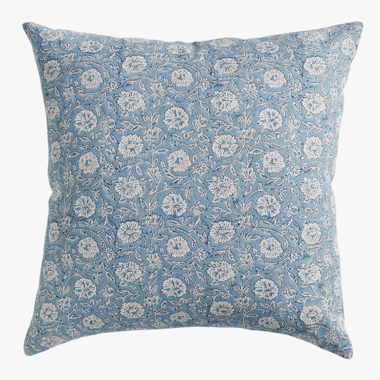 Housse de coussin Cedella Azure