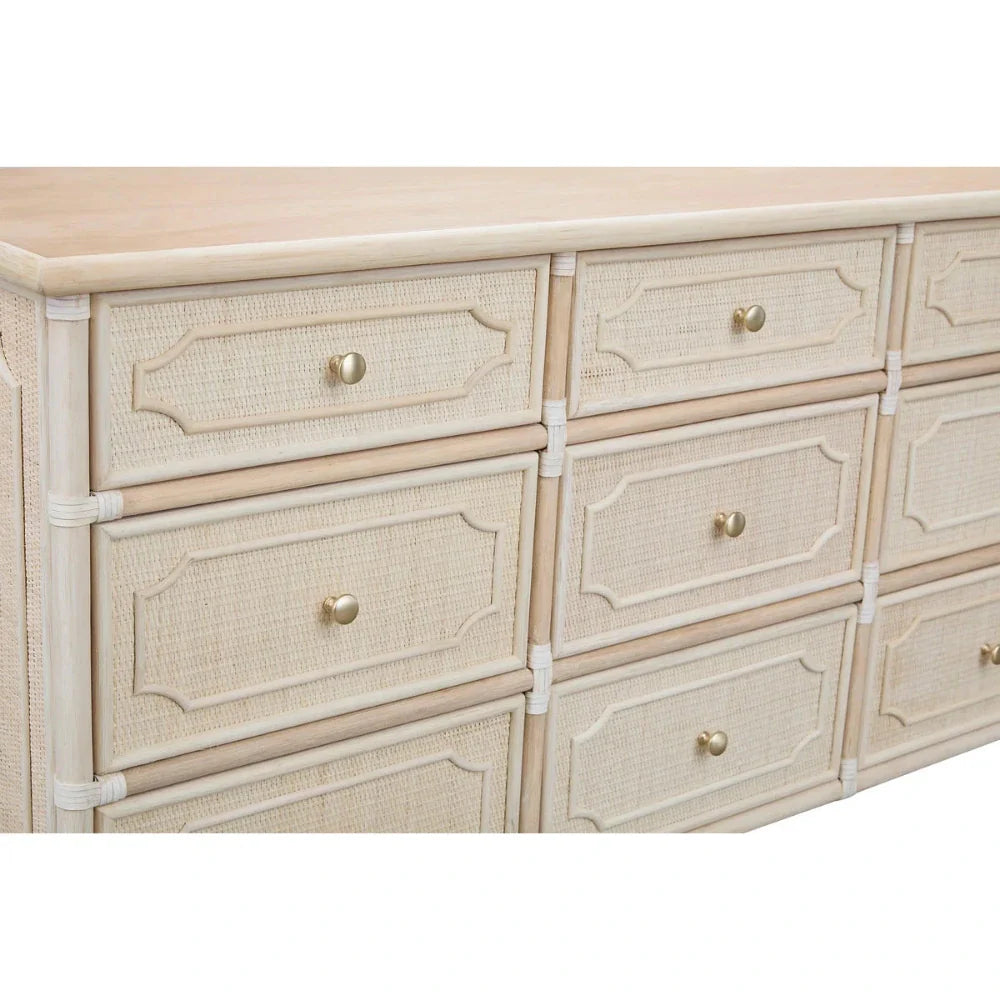 Commode longue Chippendale couleur personnalisée