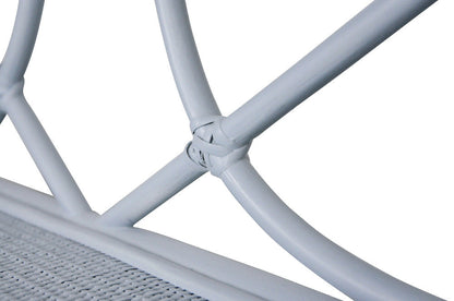 Etagere en rotin bleu clair Fernandina