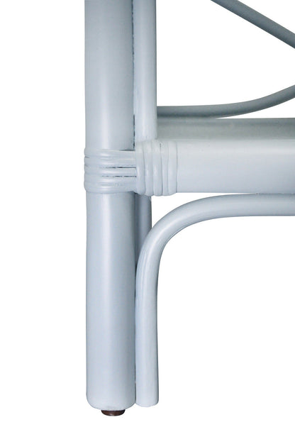 Etagere en rotin bleu clair Fernandina