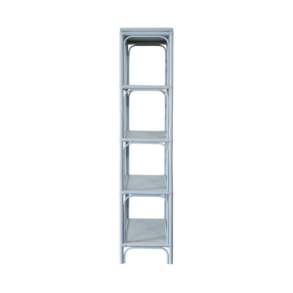 Etagere en rotin bleu clair Fernandina