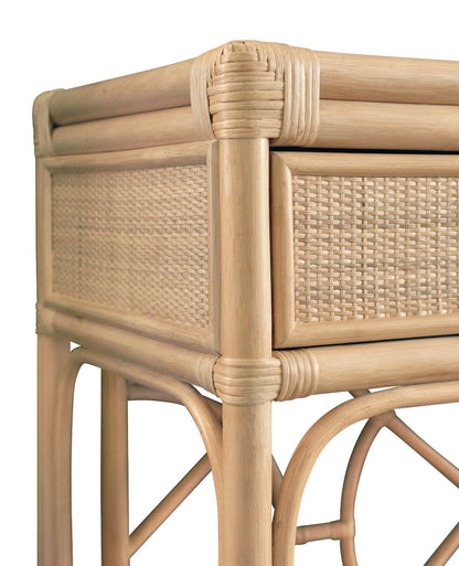 Console en rotin Fernandina