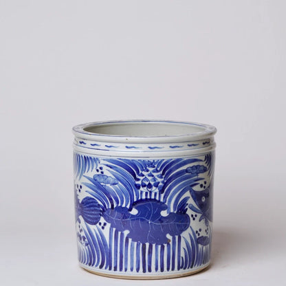 Pot d'orchidées en forme de poisson