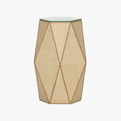 Table à boissons Hector Raffia