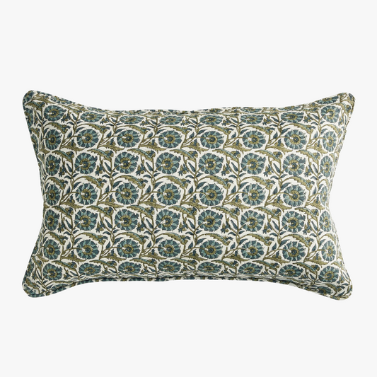 Housse de coussin lombaire en ardoise d'Istanbul