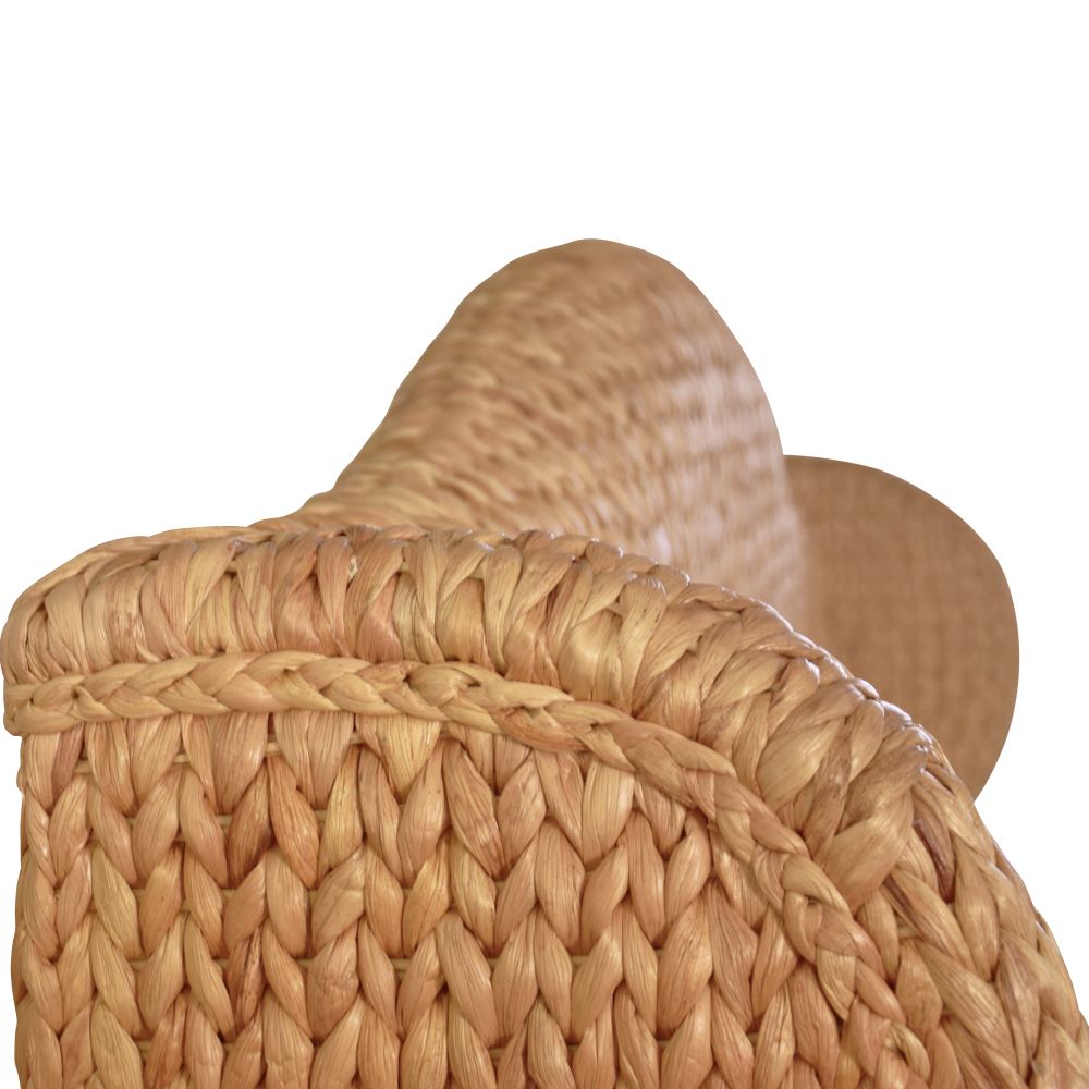 Lit en jacinthe d'eau tressée Jarrett