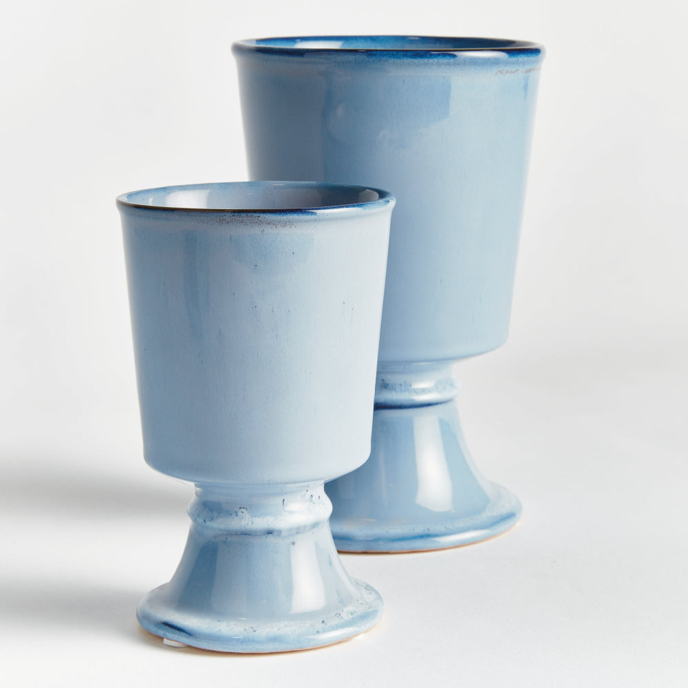 Cache-pots sur pied Kirby Chambray