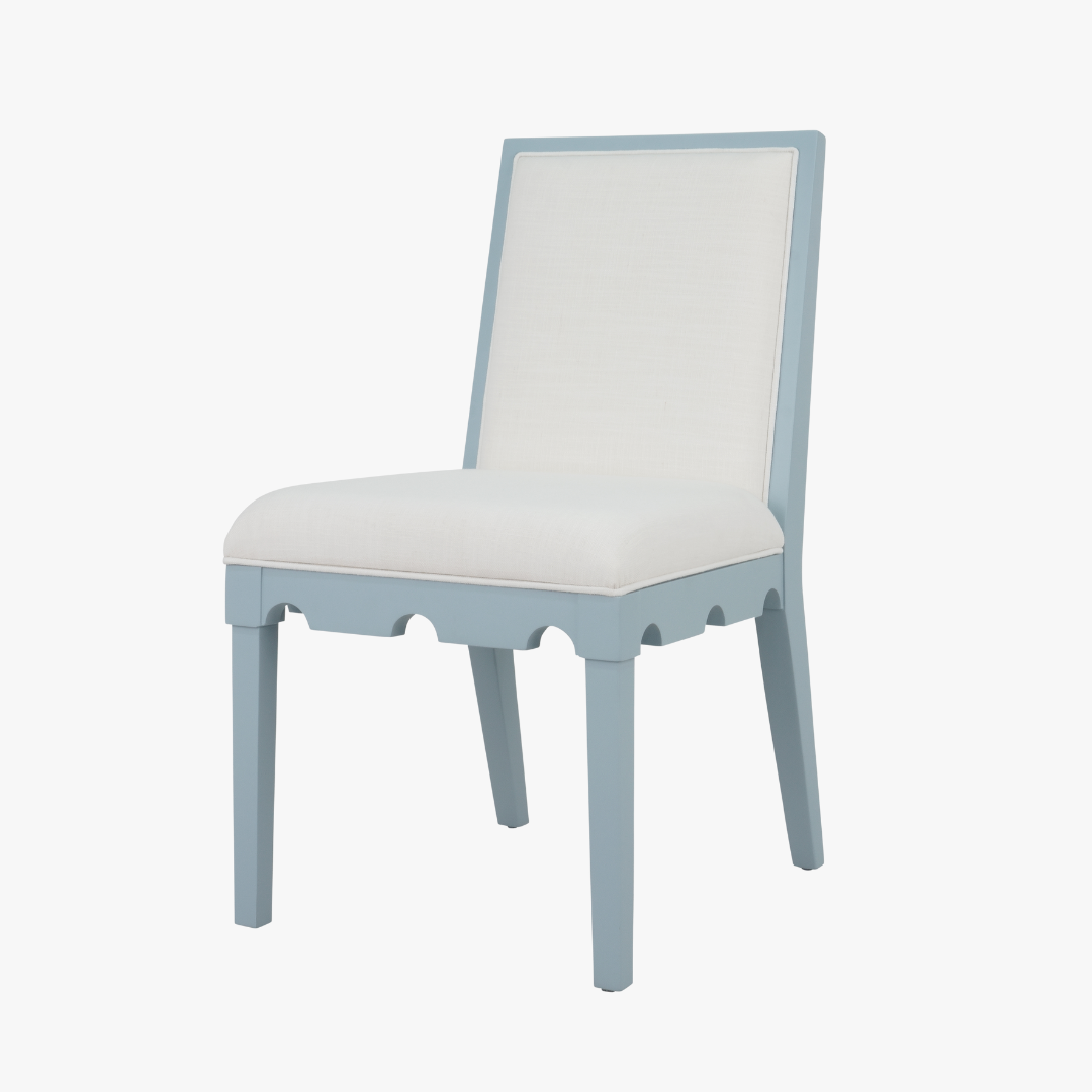 Chaise Lancaster bleu clair