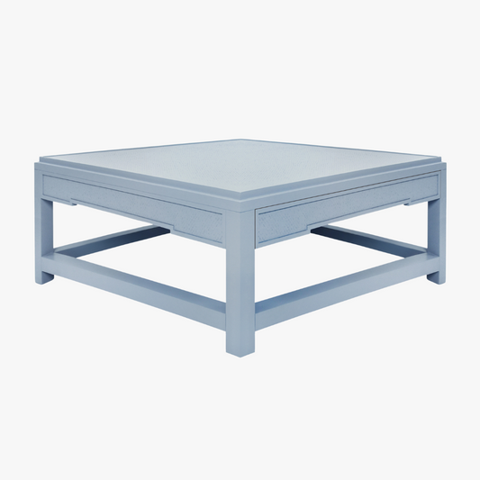 Table basse Litchfield bleu clair