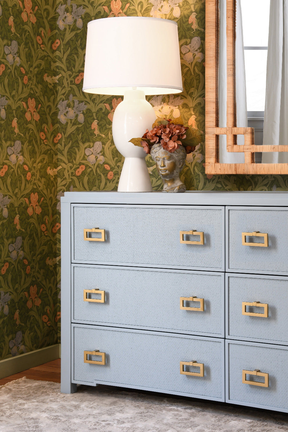 Commode bleu clair Litchfield