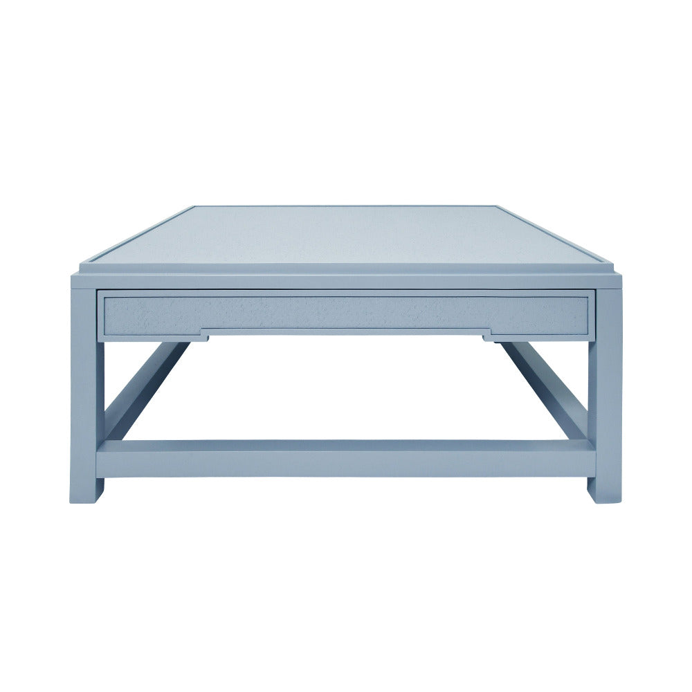 Table basse Litchfield bleu clair