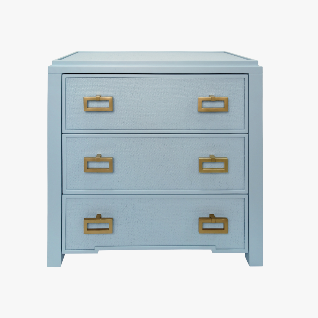 Table de chevet bleu clair Litchfield