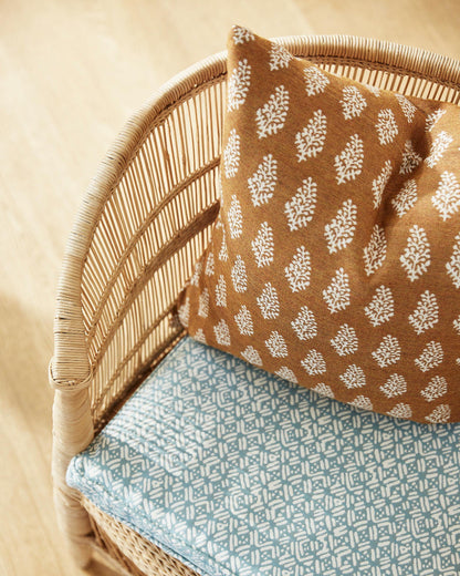 Housse de coussin d'extérieur en rotin de Lucknow