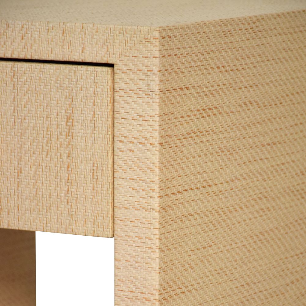 Table d'appoint Miles en fibres naturelles