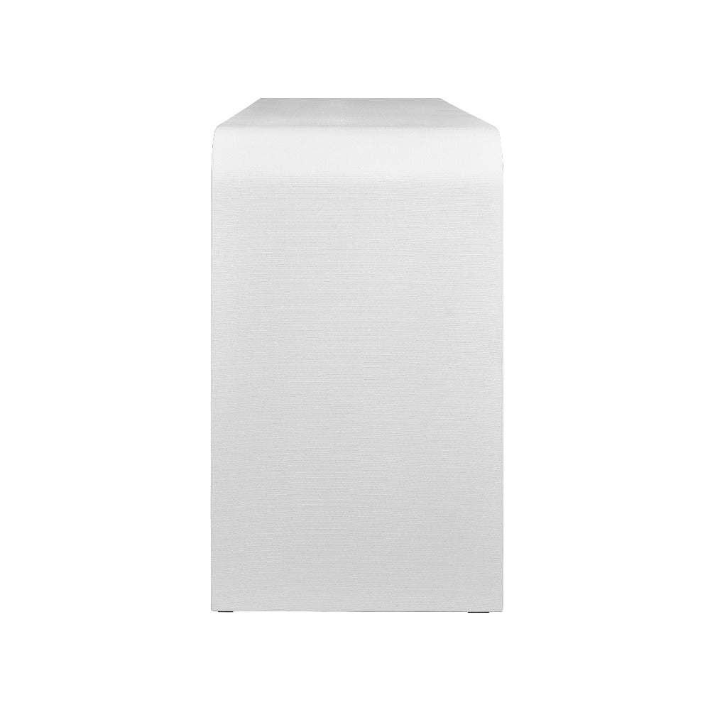 Console en lin blanc Manry