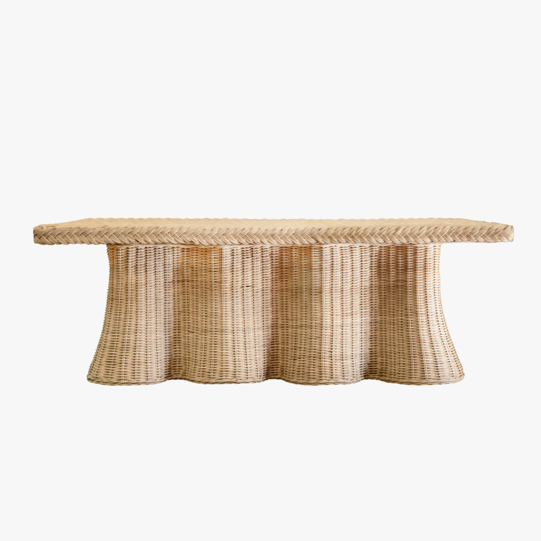 Table basse festonnée Marley