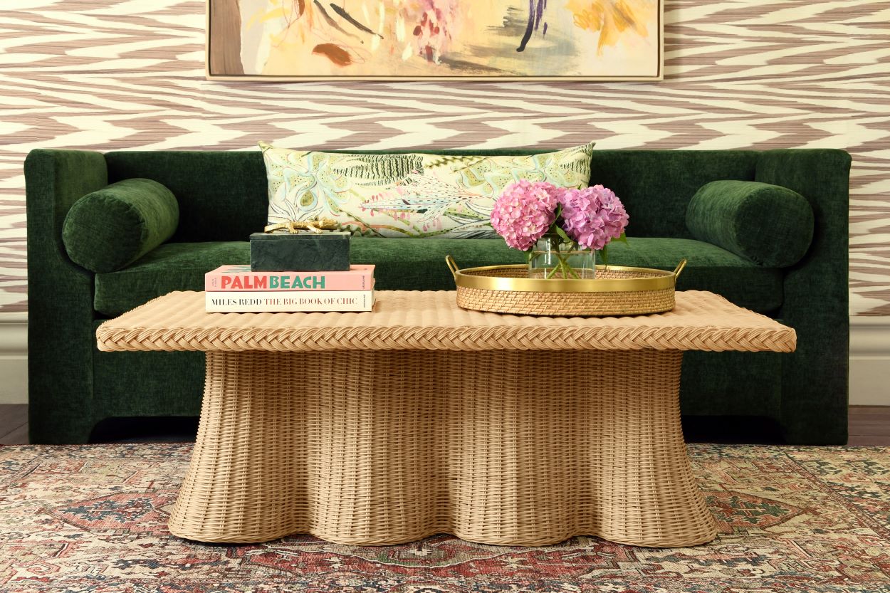 Table basse festonnée Marley