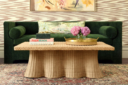 Table basse festonnée Marley