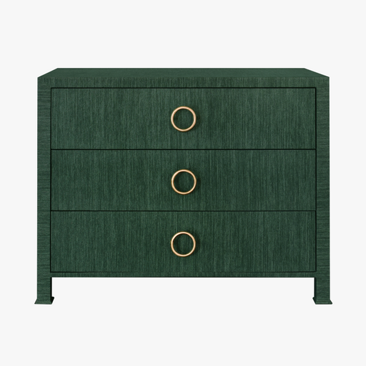 Coffre en tissu d'herbe de la forêt de Miles