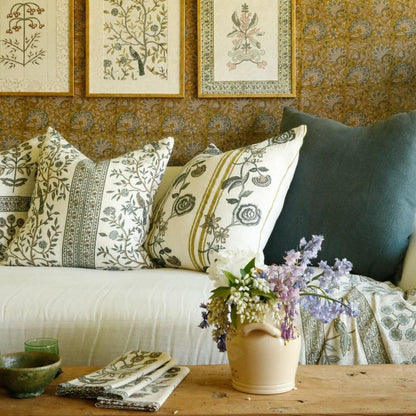 Housse de coussin Ora Azure